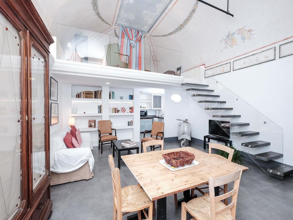 Ancient Trastevere Vespa Loft Apartment Rome Exterior photo